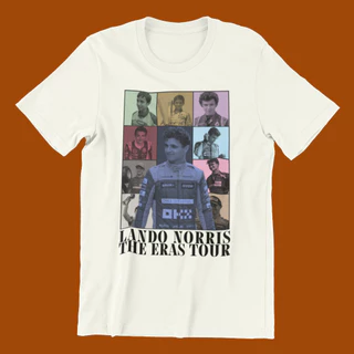 CAMISETA LANDO NORRIS THE ERAS TOUR 100% ALGODÃO