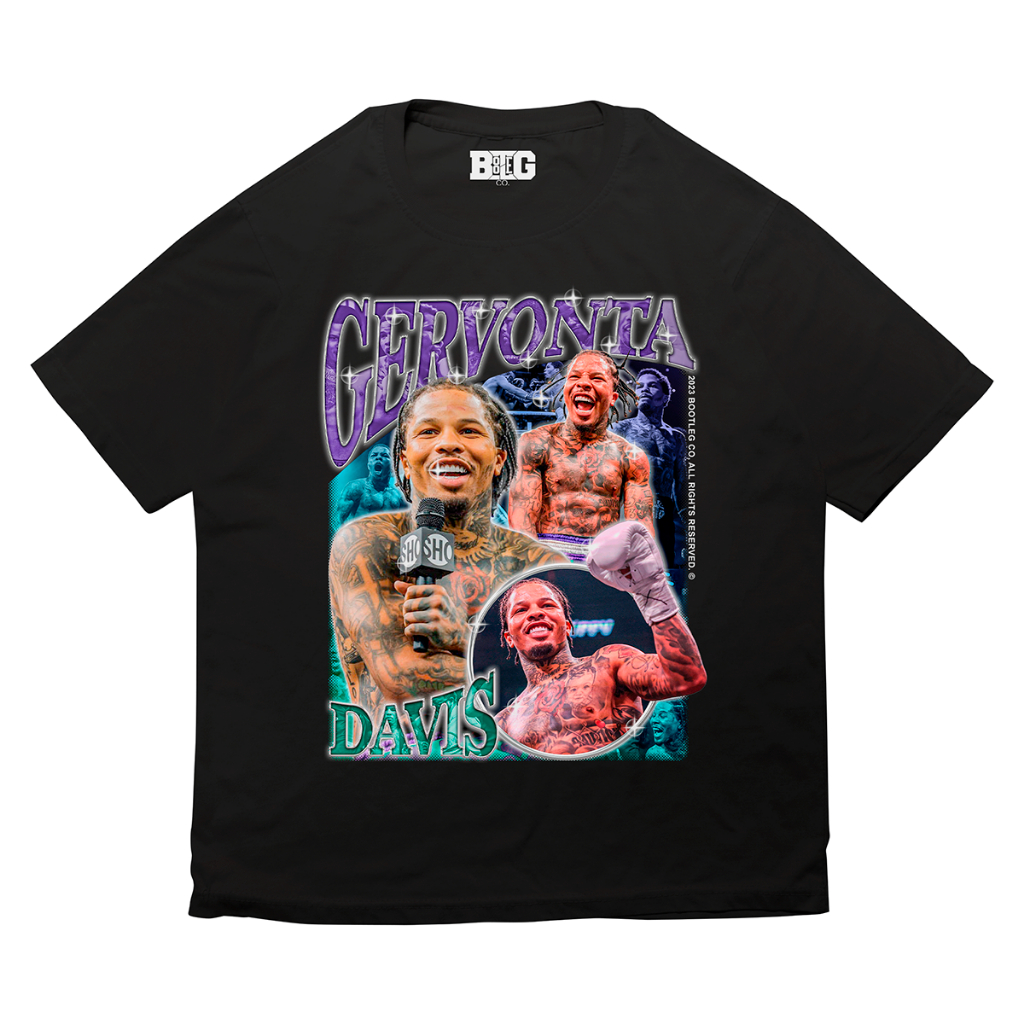 Camisa Básica Gervonta Davis Tank Boxe UFC Campeão Idolo Unissex