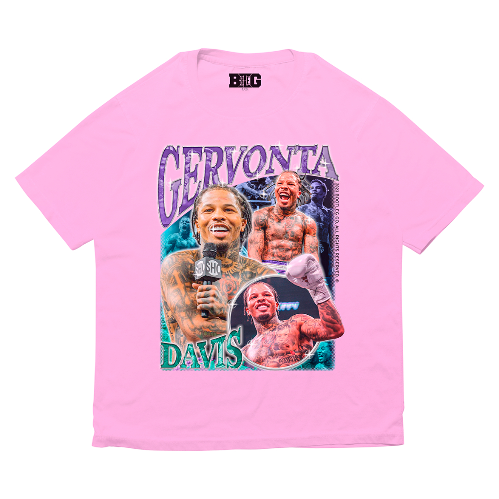 Camisa Básica Gervonta Davis Tank Boxe UFC Campeão Idolo Unissex