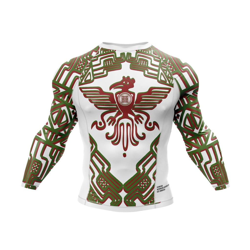 Rashguard Jiu Jitsu Luta Asteca Aztec Simbolos Mexico Shopee Brasil