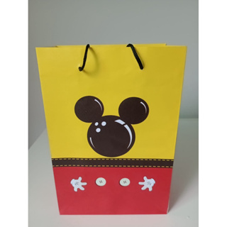 10/20/30/40/50 unidades sacola de papel Mickey medida 24x18x9cm