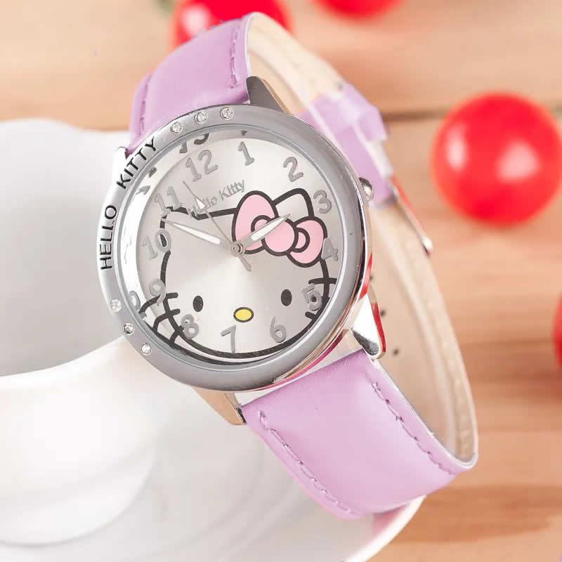 Relógio Infantil e Juvenil Hello Kitty Big Dial Sanrio Analógico Luxo ...