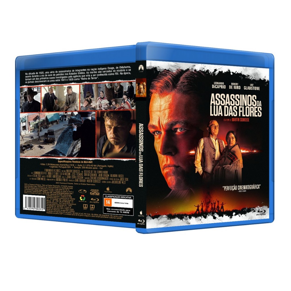 Blu-ray: Assassinos Da Lua Das Flores DUB/LEG [PERSONALIZADO]