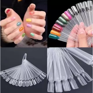 Leque Para Demostracao De Esmalte 50 Cores Mostruario Com Argola Para Pendurar