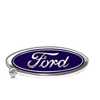 emblema logotipo Ford mala ou grade modelo Belina Escort Ford Ka Del Rey Courier Pampa cor azul Cm 11,5 largura 4,6 em Oferta na Shopee