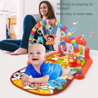 Tapete de Atividades Musical Bebê Infantil Piano Removível Arco Com  Brinquedos Baby Tudo Etitoys - Baby&Kids