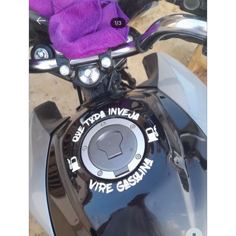 adesivo para tanque da moto titan, fan, cg, factor, hornet | Shopee Brasil