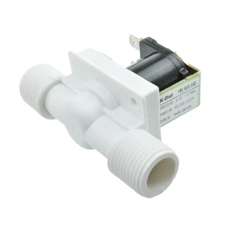 Válvula solenóide 1/2 pol 12v, 110v, 220v normalmente fechada agua automação