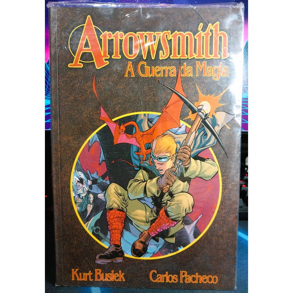 Arrowsmith A Guerra da Magia Kurt Busiek Carlos Pacheco HQ Gibi