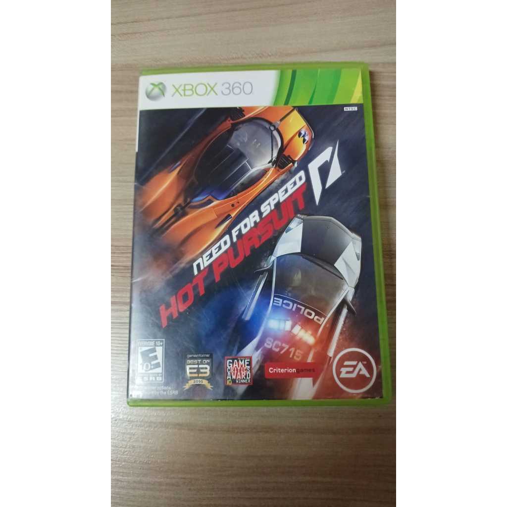 Need For Speed Hot Pursuit - Xbox 360 - Mídia Física Original