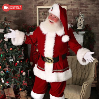 Roupa para hot sale papai noel