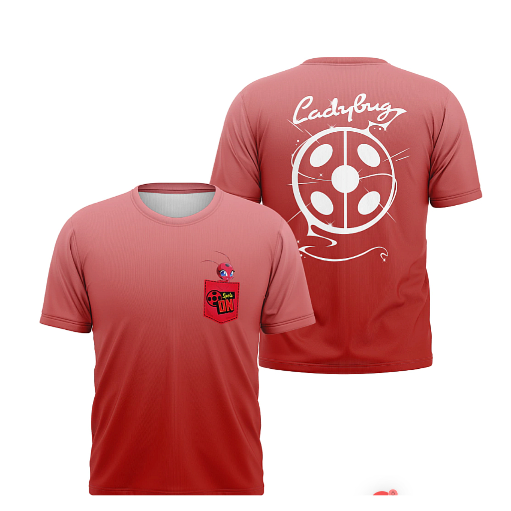 Camisa Premium Miraculous As Aventuras de Ladybug - Ladybug