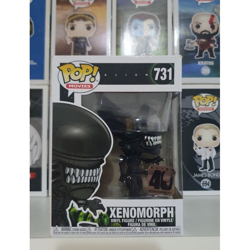 Funko pop Filmes Alien 40 anos Xenomorph 731