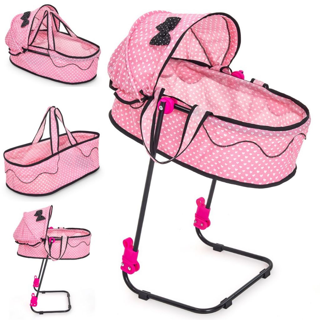 Bebê Conforto Moises Para Bebes Reborn Berço Para Bonecas Bebê