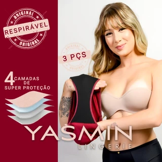 Kit com 3 unidades - Calcinha Absorvente Menstrual Comfort, para incontinência, antibacteriana, Reutilizável Clássica Feminina - ENVIO IMEDIATO