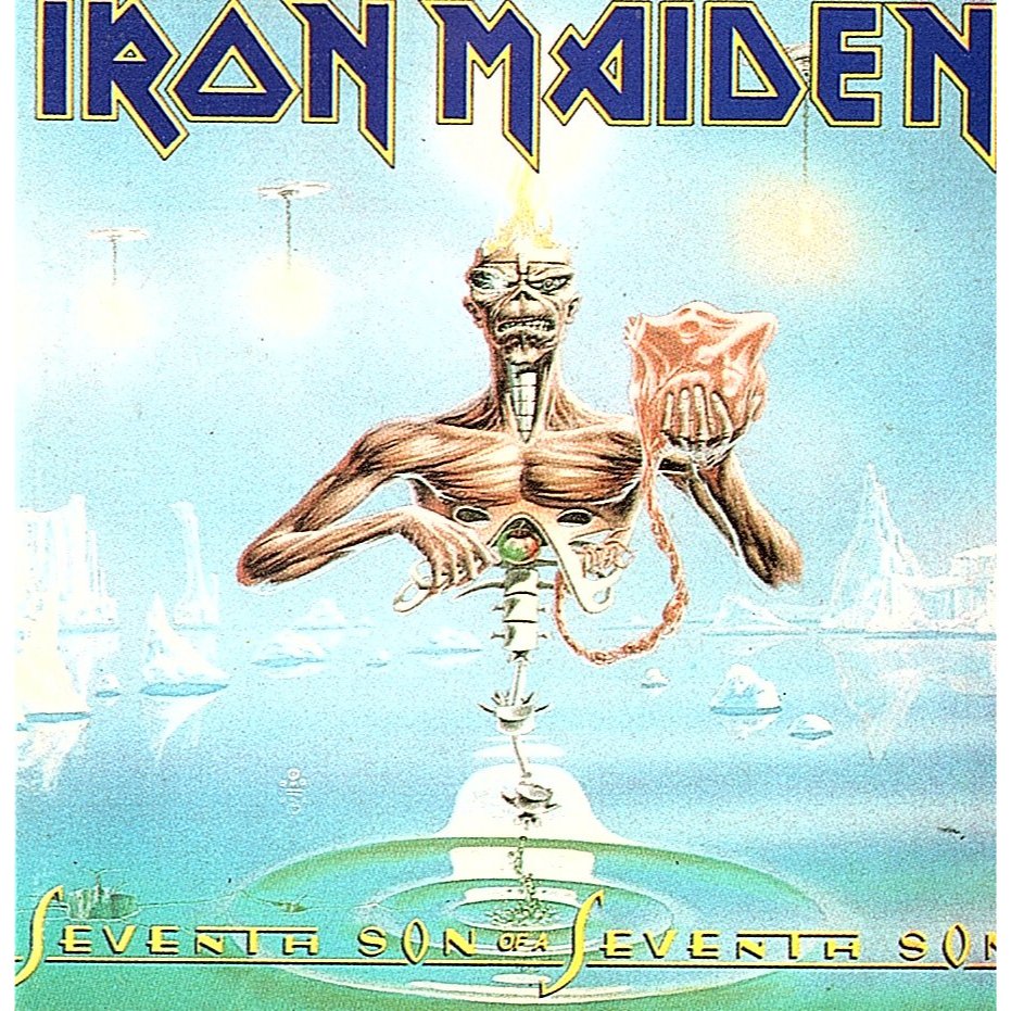 Iron Maiden Seventh Son of a Seventh Son, CD | Shopee Brasil