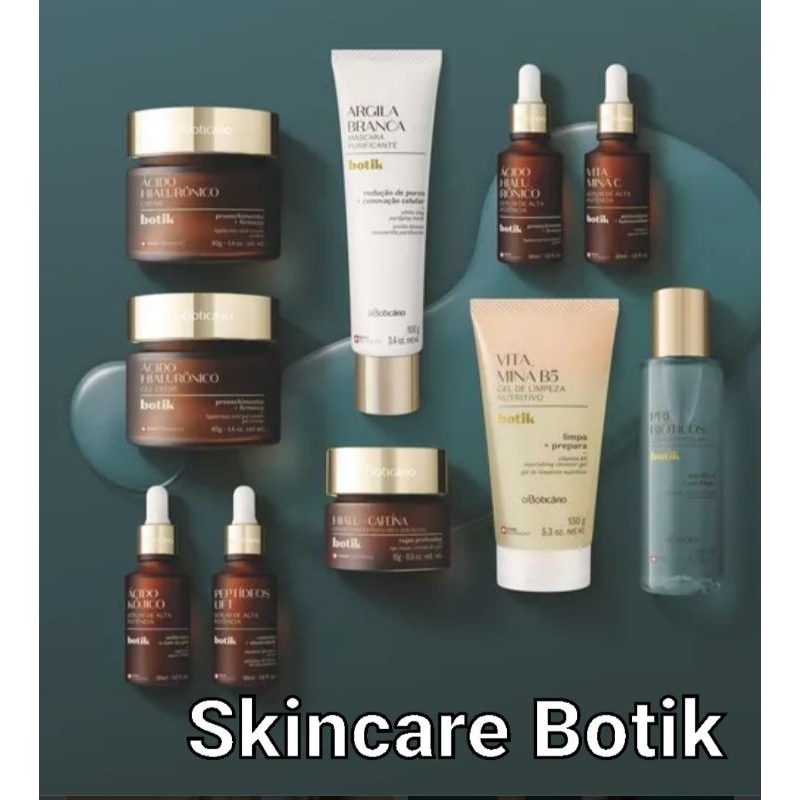 Linha Botik de cuidados faciais de O Boticário | Shopee Brasil