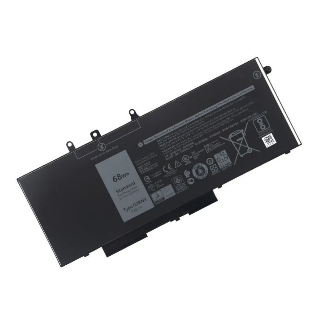 Batterie Remplacement 68Wh GJKNX Pour Dell Latitude 5480 5580 5280 5490 5590 Et Precision 15 3530 - Li-ion 4 Cellules