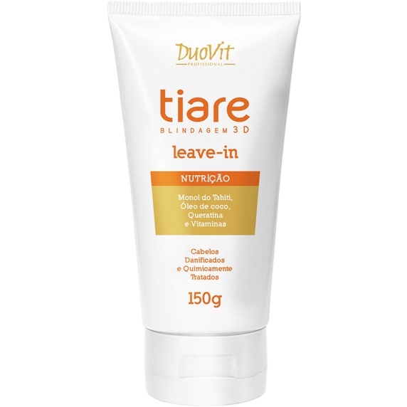 LEAVE-IN TIARE BLINDAGEM DOS FIOS 150 GRAMAS PROTEÇÃO TÉRMICA E SOLAR ...