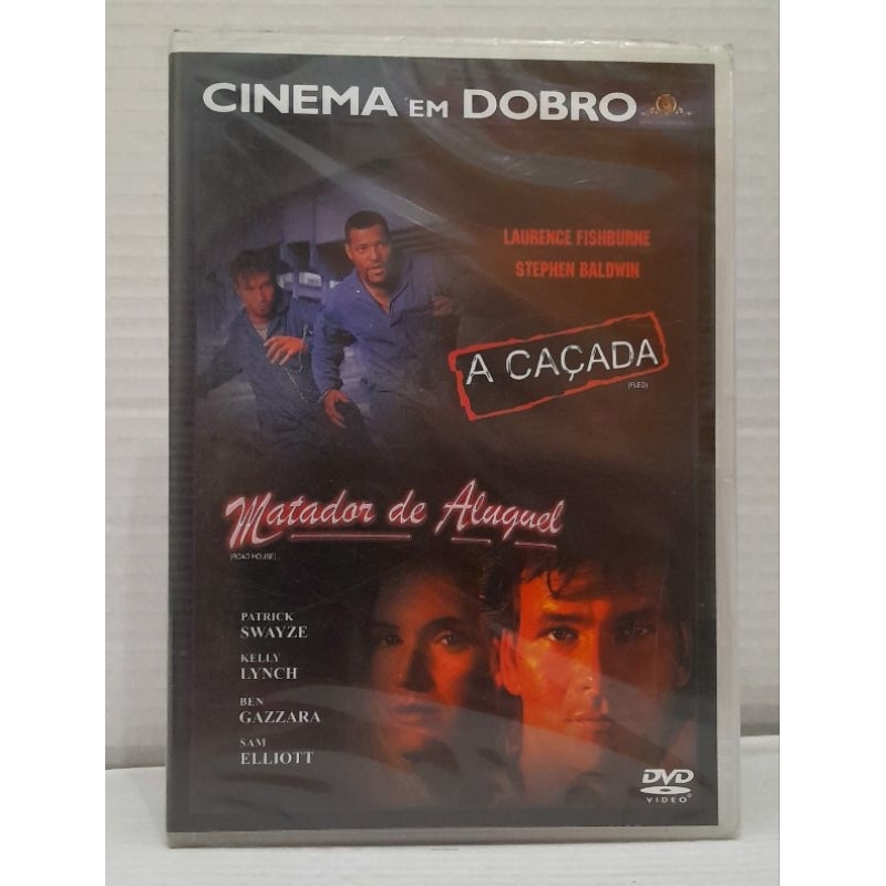 Dvd A Caçada (Laurence Fishburne) + Matador de Aluguel (Patrick