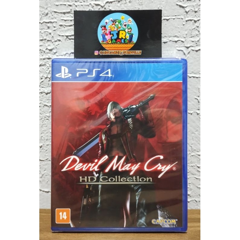 Devil May Cry HD Collection Lacrado Mídia Física Ps 4 - Envio Rápido