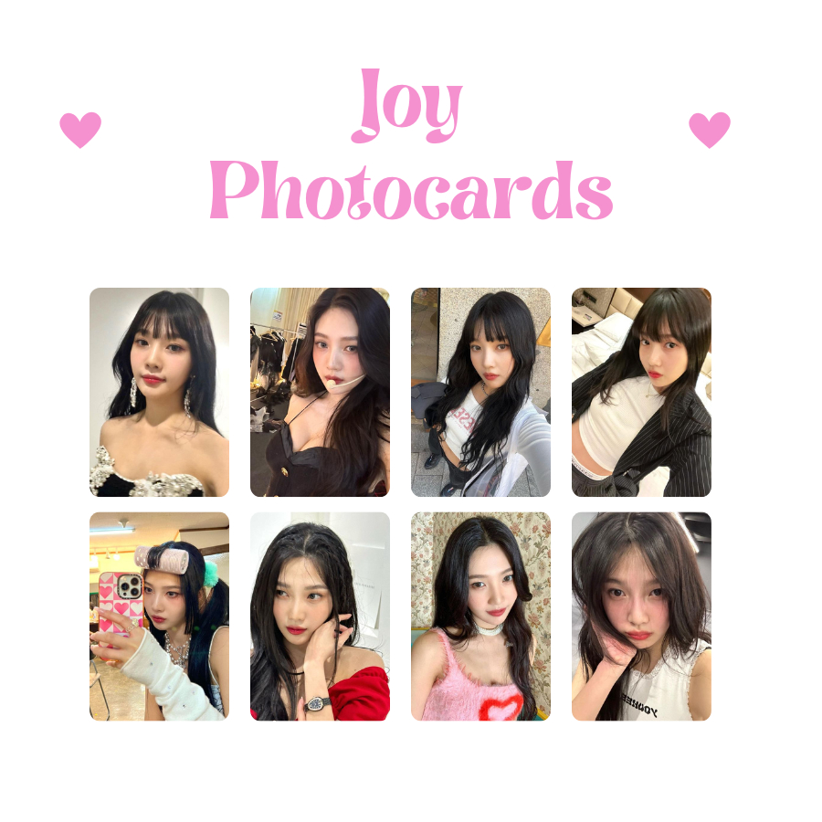 Joy Red Velvet Photocards Fanmade | Shopee Brasil