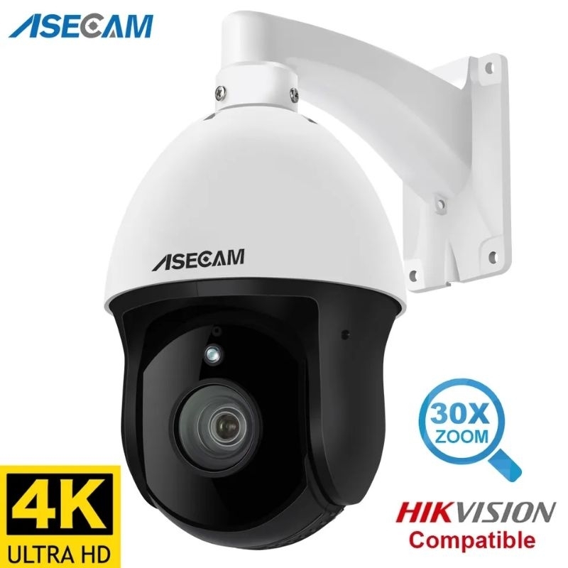 Câmera ASECAM profissional 30x Dome 8mp 4k