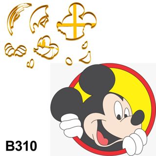Cortador Mickey Círculo 6CM B310
