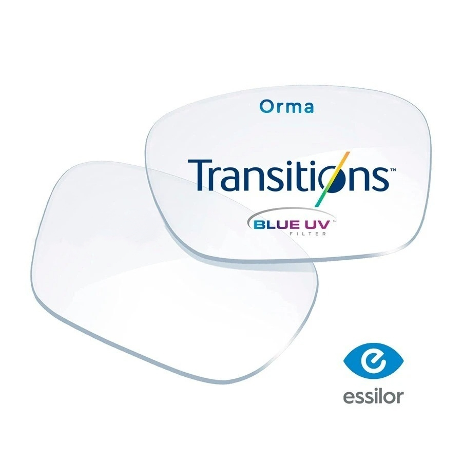 Lentes Essilor Orma Transitions Gen Cinza Blue UV Shopee - Main Image