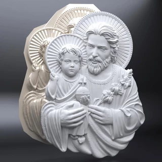 Forma De Gesso 3D | Molde Para Gesso | Placa Para Gesso | N58