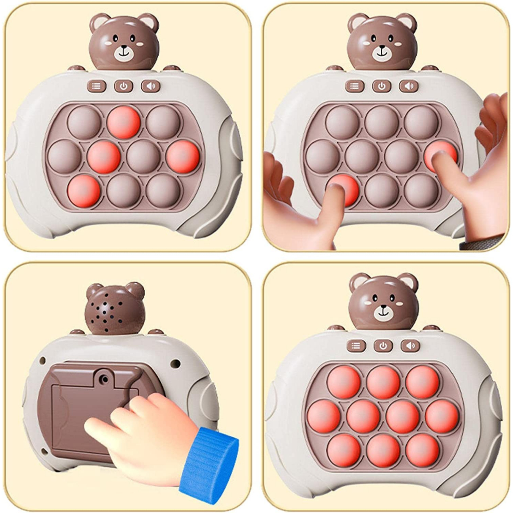Pop It Mini Gamer Brinquedo Console Anti Stress Eletrônico Fast Push