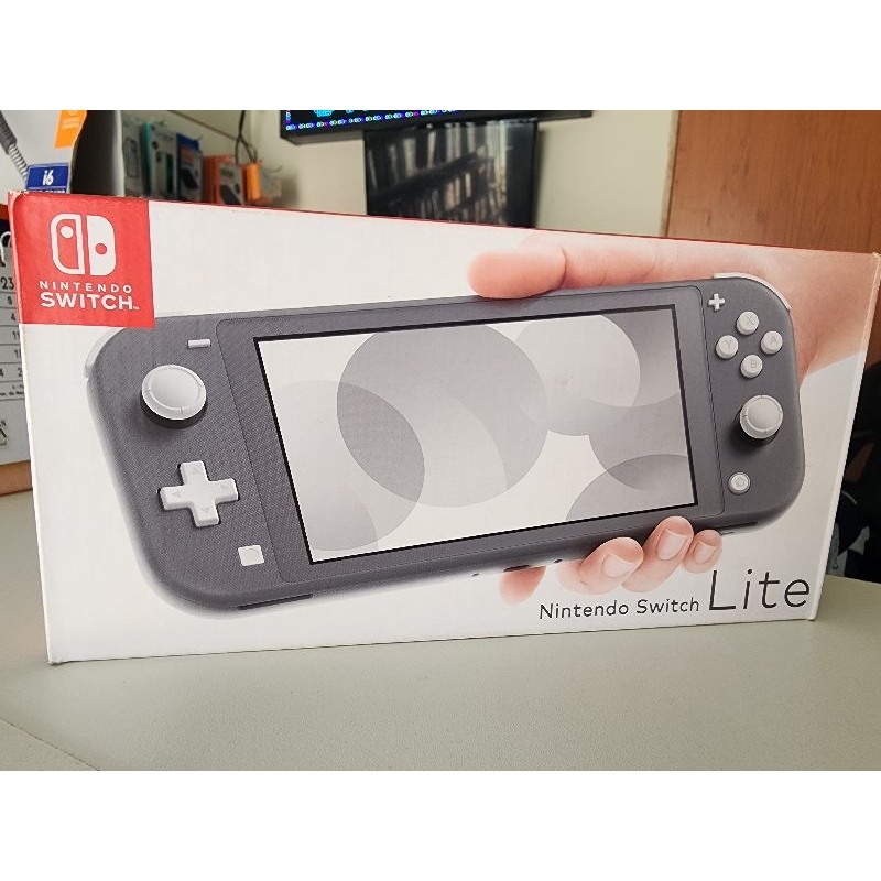 NINTENDO SWITCH LITE CINZA NOVO NUNCA USADO