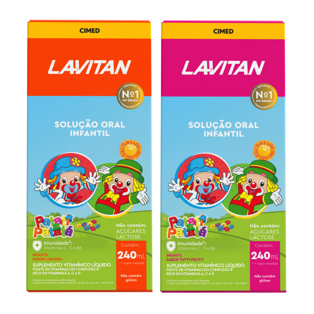 Lavitan Patati Patatá vitamina infantil Tutti-Frutti + Patati Patatá ...