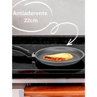 Frigideira Para Panquecas Antiaderente Alegrete 22Cm Cinza