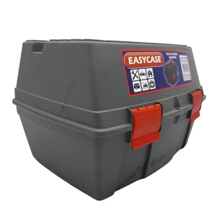KIT 5 SERRA MARMORE EASYCASE CINZA COM TRAVAS VERMELHAS