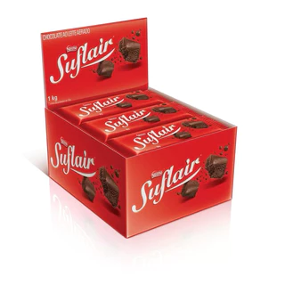 Chocolate Suflair Nestlé - Caixa C/20 Unidades De 50g - Cada
