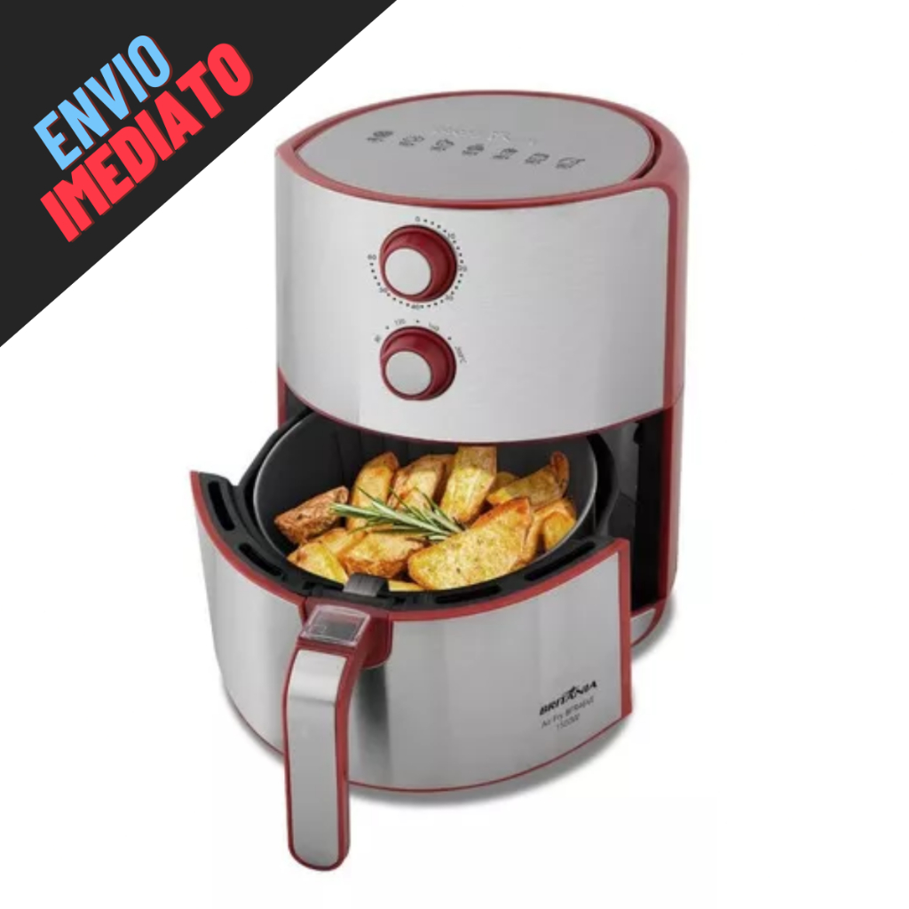 Britânia Air Fry AFPS30 Fritadeira 3.2L, 110V 1400W, Preto