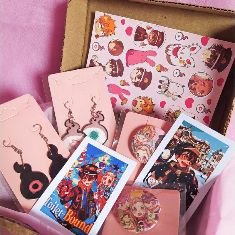 Cherry Box Hanako kun - caixa com 7 itens exclusivos de Hanako kun ...