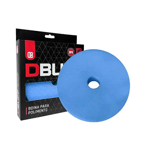 D BUFF BOINA DE ESPUMA AZUL REFINO E LUSTRO 5" - DUB BOYZ