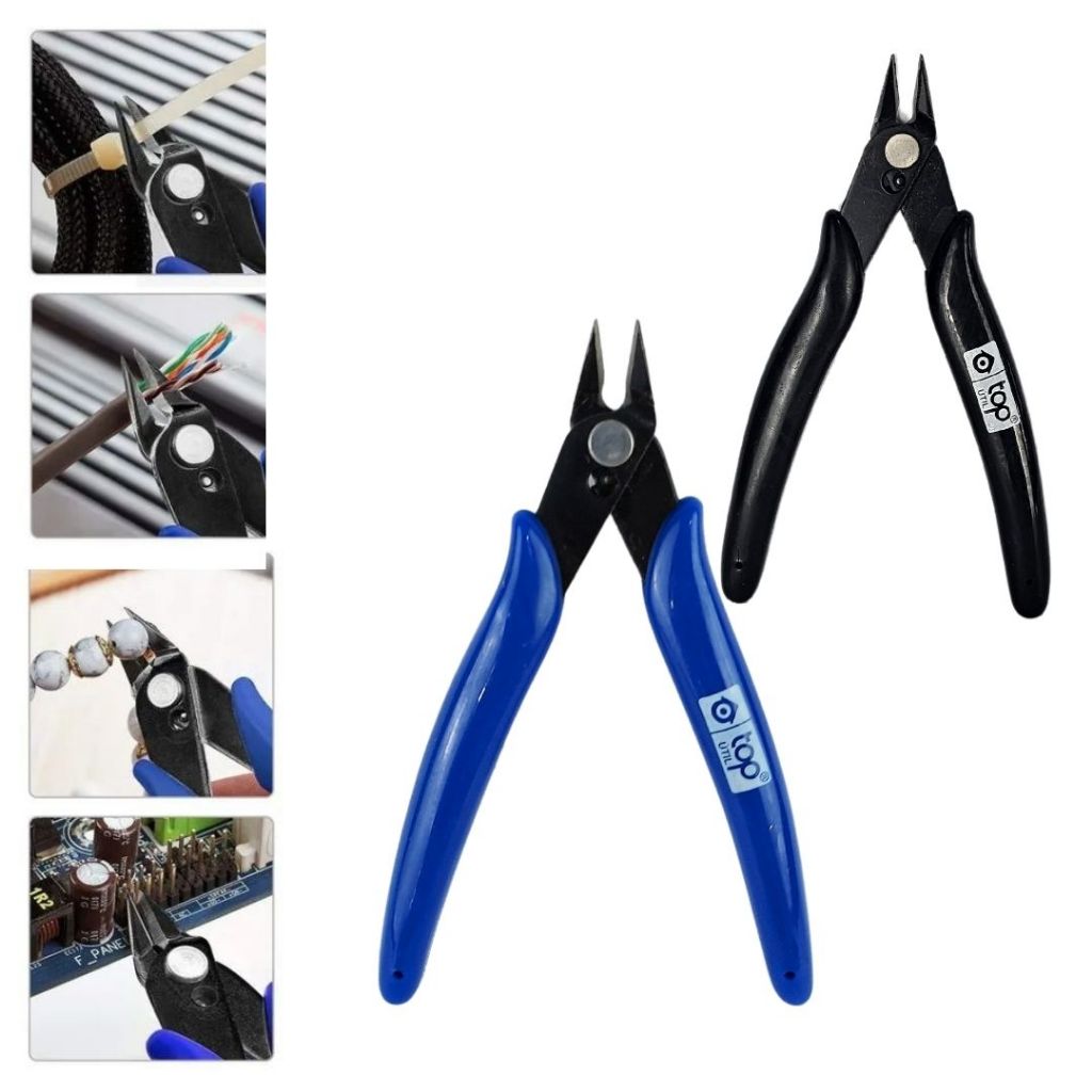 Alicate De Corte Rente Corta E Decapa Fio Profissional 5 Pol - TOP