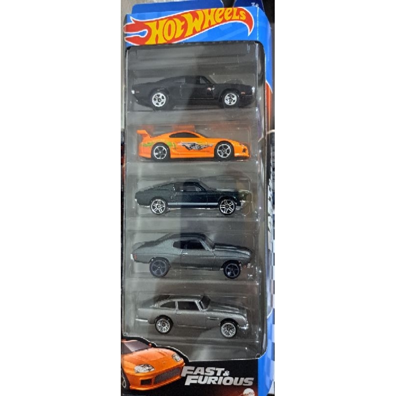 Hot Wheels Five Pack Fast & Furious lacrada