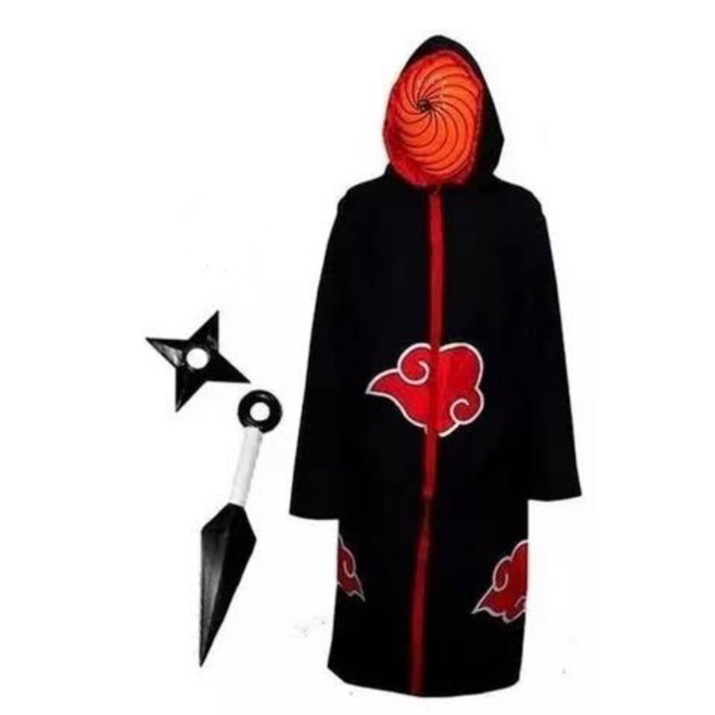 Anime Yondaime 4th Hokage Namikaze Minato Capa Uniforme Perucas