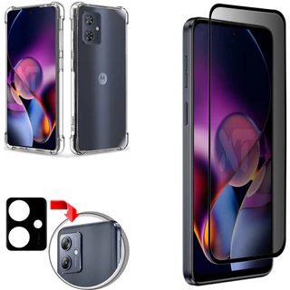 Película Privacidade 3D Para Moto G54 | Película da Câmera 3D | Capa Capinha Case