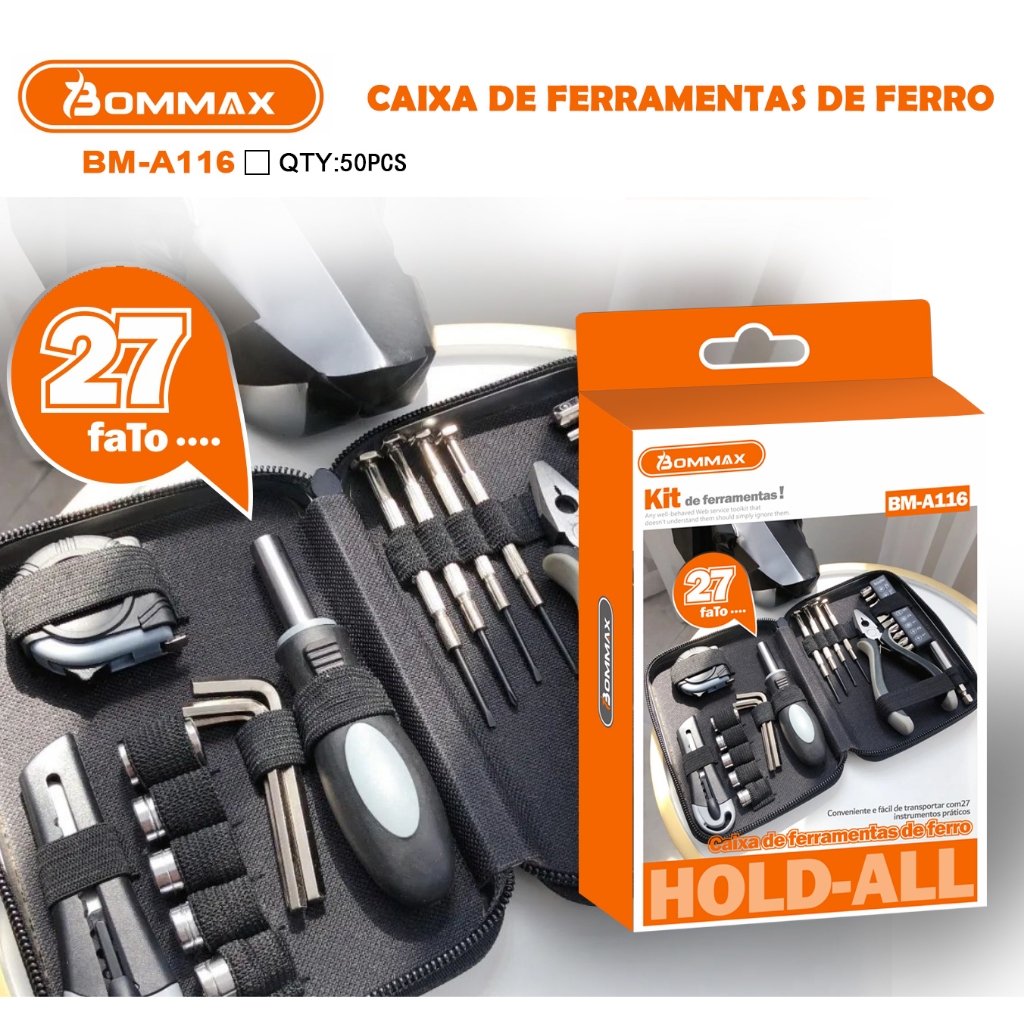 Caixa Ferramentas com Gavetas 254 peças Tactix Oferta!