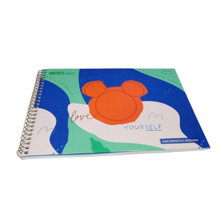 Caderno Universitário- Cartografia e Desenho - Mickey Arts