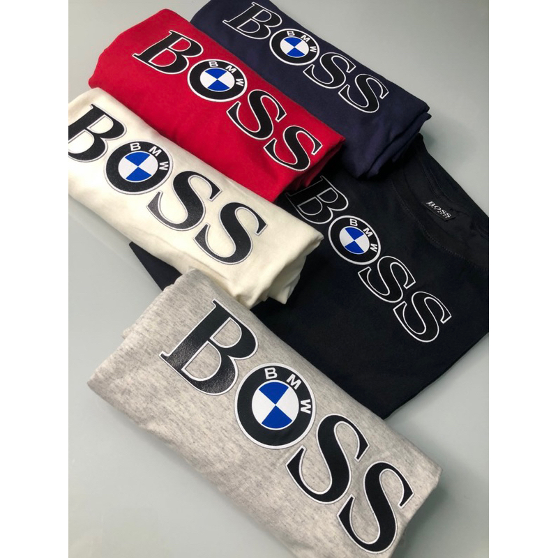 camiseta masculino hugo Boss bmw silk com relevo promoção