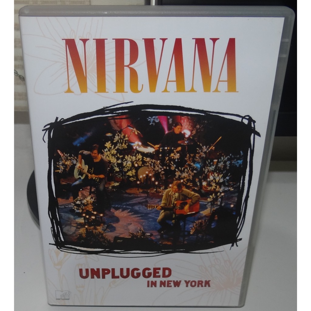 DVD Nirvana - Unplugged In New York (Original/Com Encarte) | Shopee Brasil