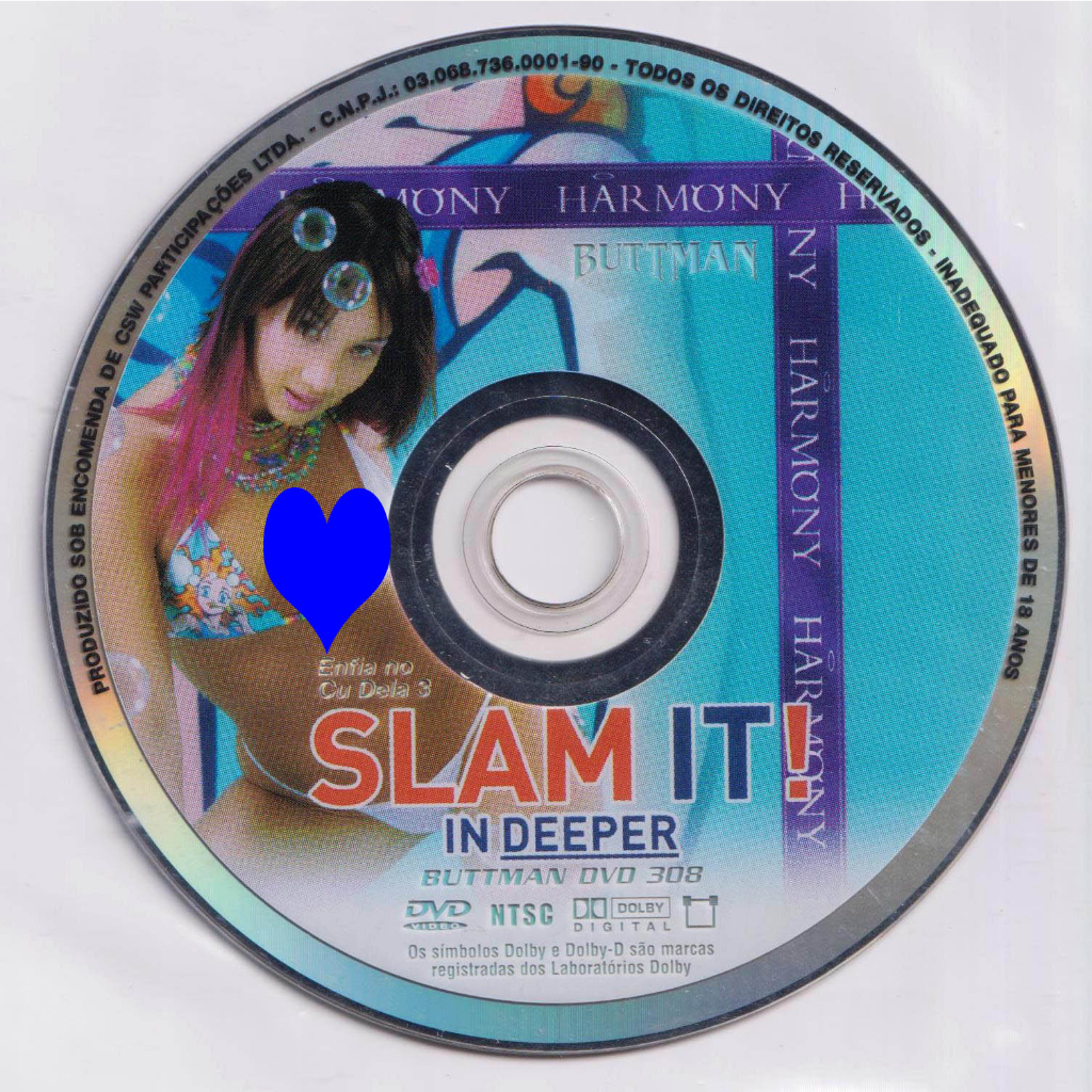 Dvd Enfia no Cu Dela 3 Slam It! Filme Buttman pornô adulto - Somente o  Disco Dvd Original | Shopee Brasil