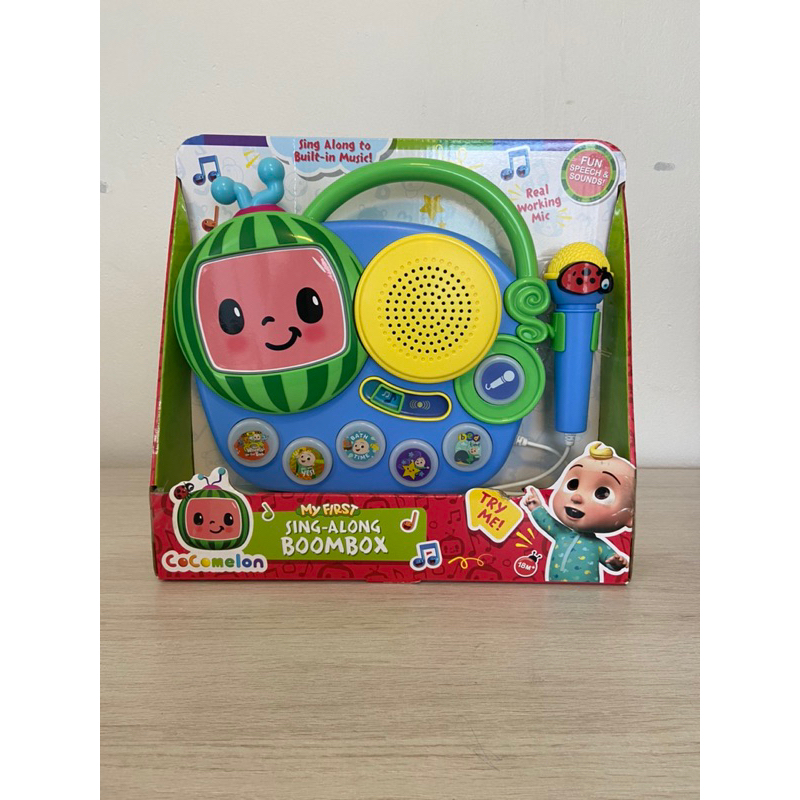 my first sing along boombox Shopee Brasil