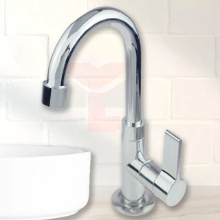 Torneira Lavatório Banheiro Cuba Sofisticada Cromada Abs Lavabo Banheiro Cozinha 1198 C-70 Cód. 1991
